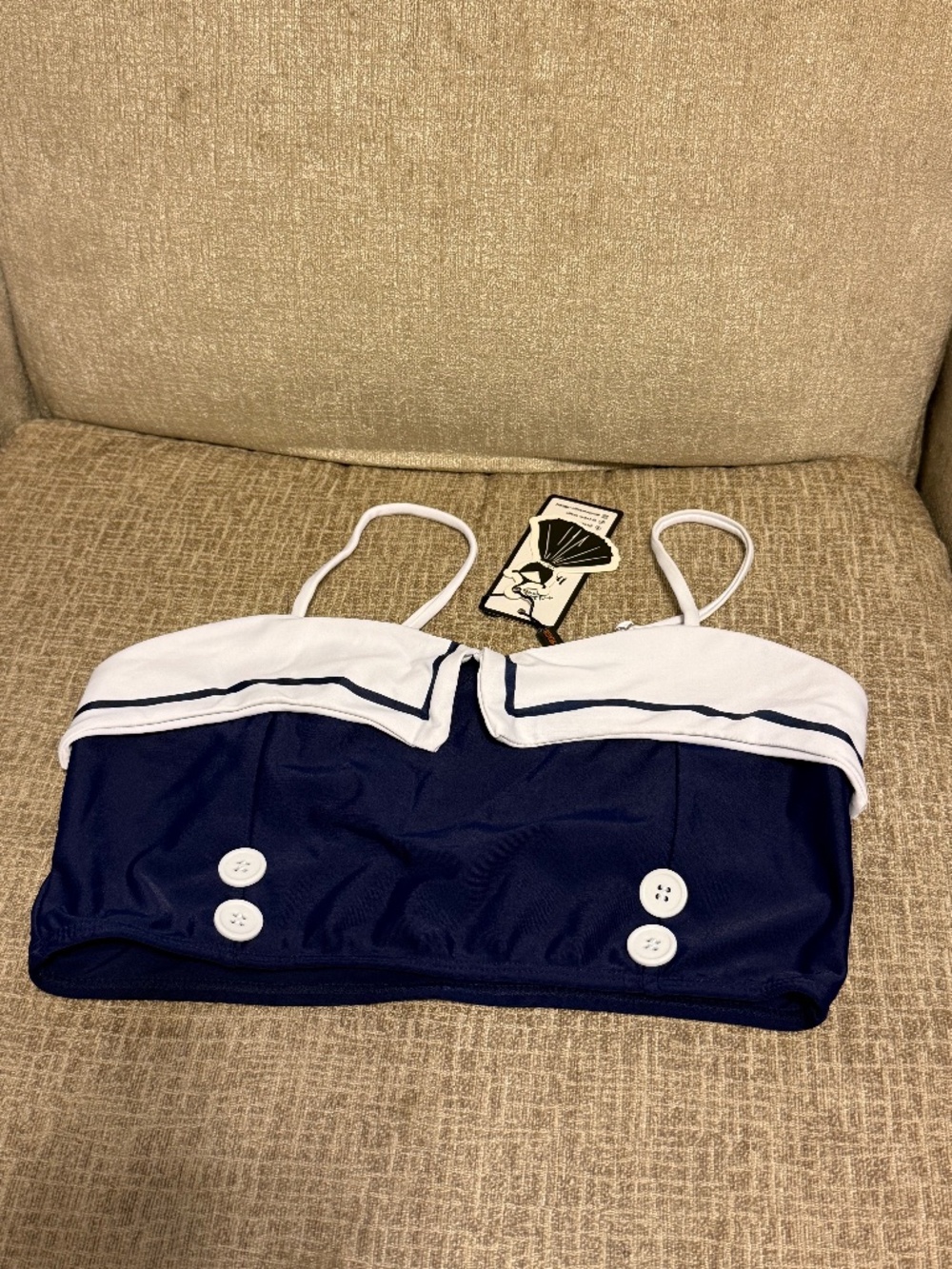 Vintage Womens Sailor Bathing suit